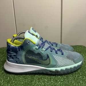 Size 6.5Y- Nike Kyrie Flytrap V 5 Ocean Blue Cube Basketball Shoes